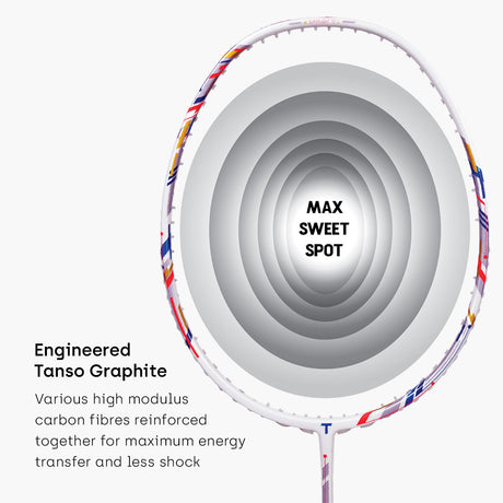 METHANE 1.0 White | Tanso Racquets