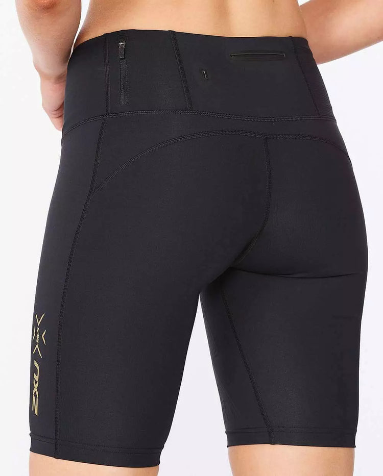 2XU Light Speed Mid-Rise Compression Women Running Shorts