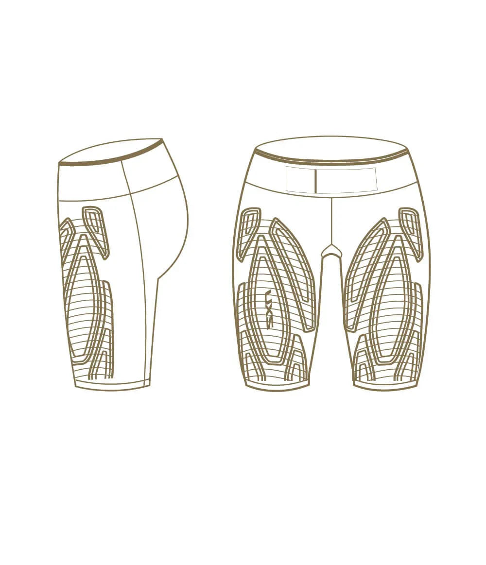 2XU Light Speed Mid-Rise Compression Women Running Shorts