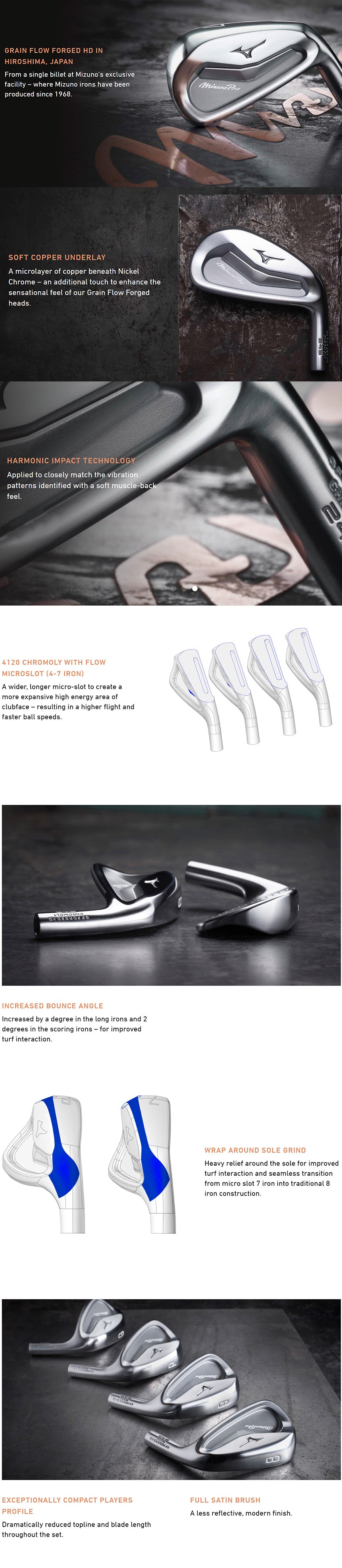 Mizuno Pro 243 (4-P) Steel Irons (Custom Order)