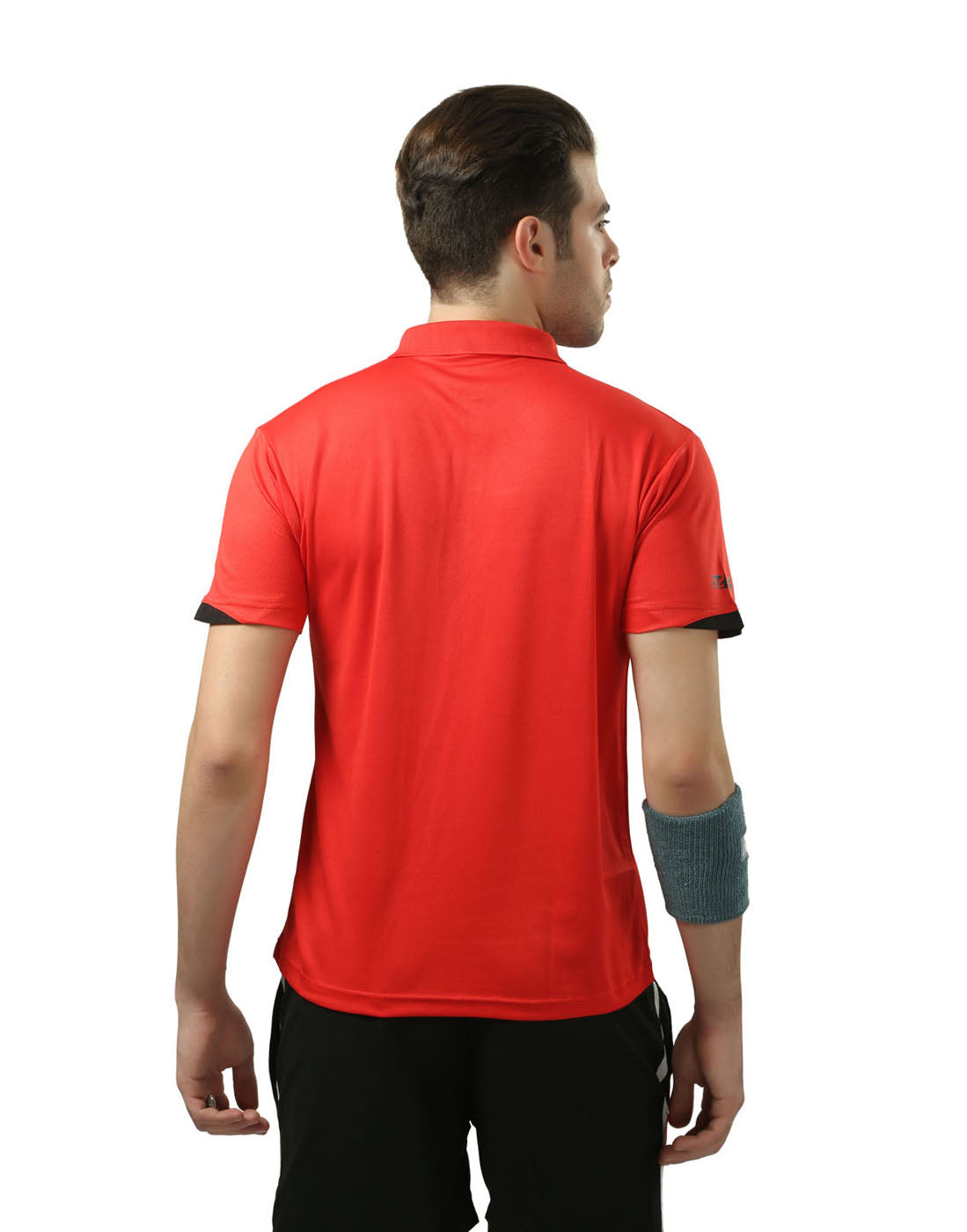STAG GLOBAL Stripe  Men's Athletic Fit Polo T-Shirt | Solid Sportswear for Active & Casual Use