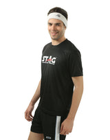 STAG GLOBAL Round Neck Men's Solid Athletic fit T-Shirt | Solid Sportswear for Active & Casual Use