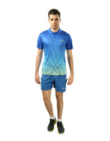 STAG GLOBAL Linea Men's Athletic Fit Polo T-Shirt | Solid Sportswear for Active & Casual Use