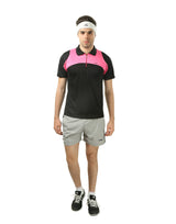 STAG GLOBAL  Graphic Men's Athletic Fit Polo T-Shirt | Solid Sportswear for Active & Casual Use