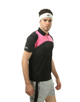 STAG GLOBAL  Graphic Men's Athletic Fit Polo T-Shirt | Solid Sportswear for Active & Casual Use