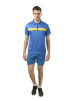 STAG GLOBAL Stripe Bold Men's Polo T-Shirt – 100% Polyster | Breathable and Comfortable Sportswear