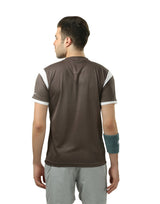 STAG GLOBAL Flex  Men’s Sports T-Shirt – Dark Grey | Breathable, Quick-Dry Activewear