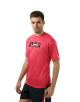 STAG GLOBAL Round Neck Men's Solid Athletic fit T-Shirt | Solid Sportswear for Active & Casual Use