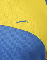 STAG GLOBAL Graphic Men’s Dual-Tone Polo Collar – Bold Design T-shirt | 100% Polyster | Breathable and Comfortable Sportswear