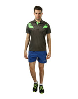 STAG GLOBAL Transform  Men's Athletic Fit Polo T-Shirt | Solid Sportswear for Active & Casual Use