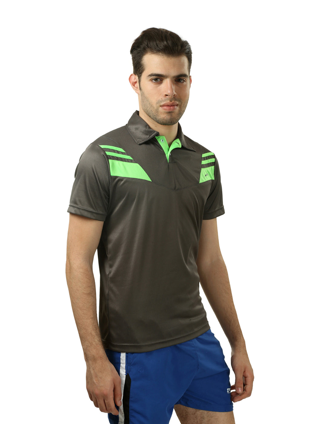 STAG GLOBAL Transform  Men's Athletic Fit Polo T-Shirt | Solid Sportswear for Active & Casual Use