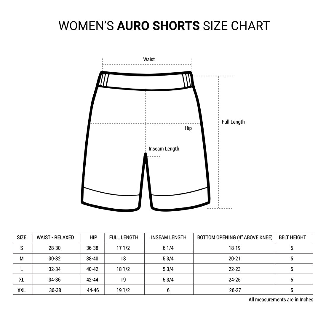 AURA Shorts Black