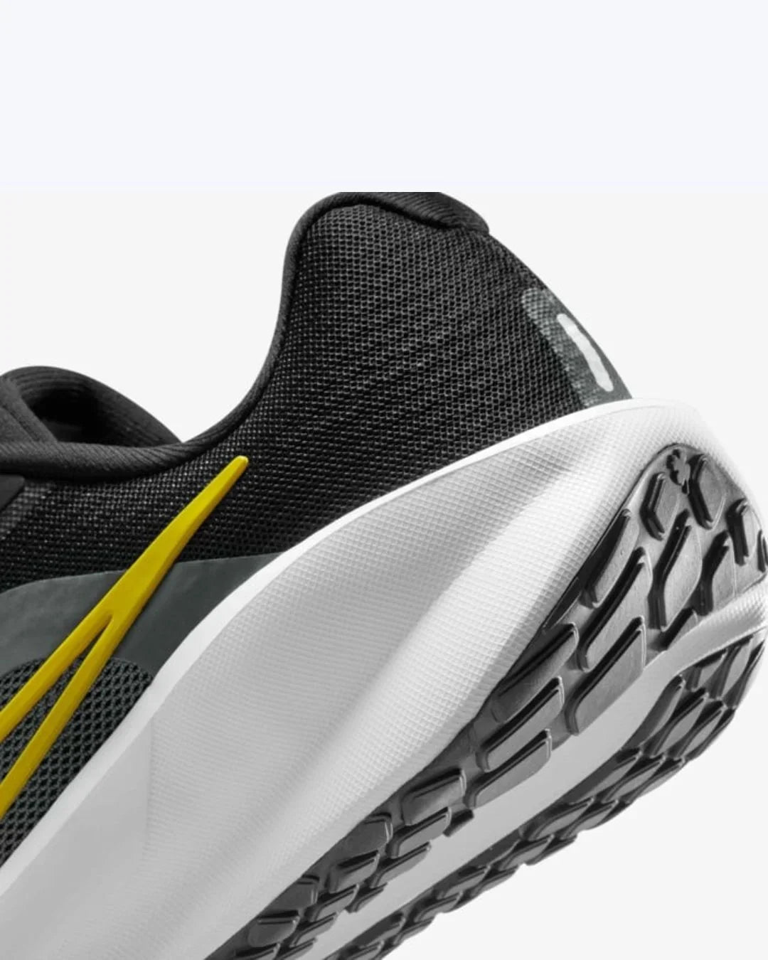 NIKE Downshifter 13 Men Road Running Shoes - Black/Iron Grey/White/Bright Citron
