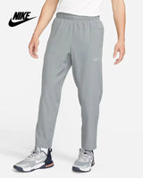 NIKE Form Men's Dri-Fit Open Hem Versatile Trousers - Smoke Grey/Black