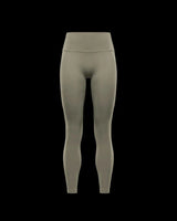 NIKE One Seamless Front High-Waisted Full-Length Women's Leggings - Light Army Black