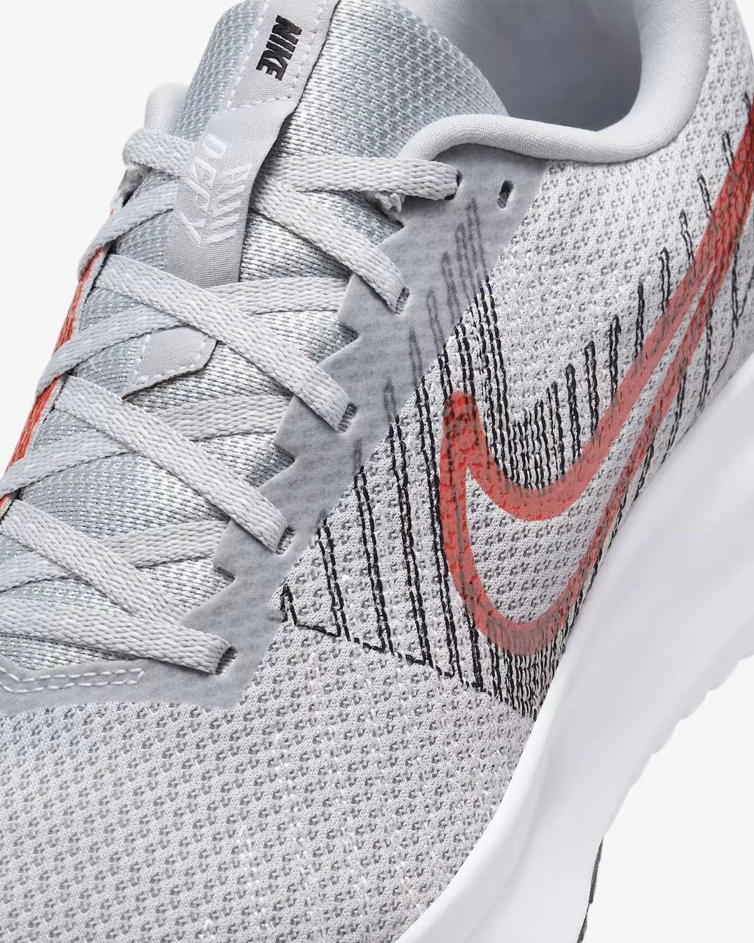 NIKE Run Defy Men's Road Running Shoes - Wolf Grey/Black/White/Bright