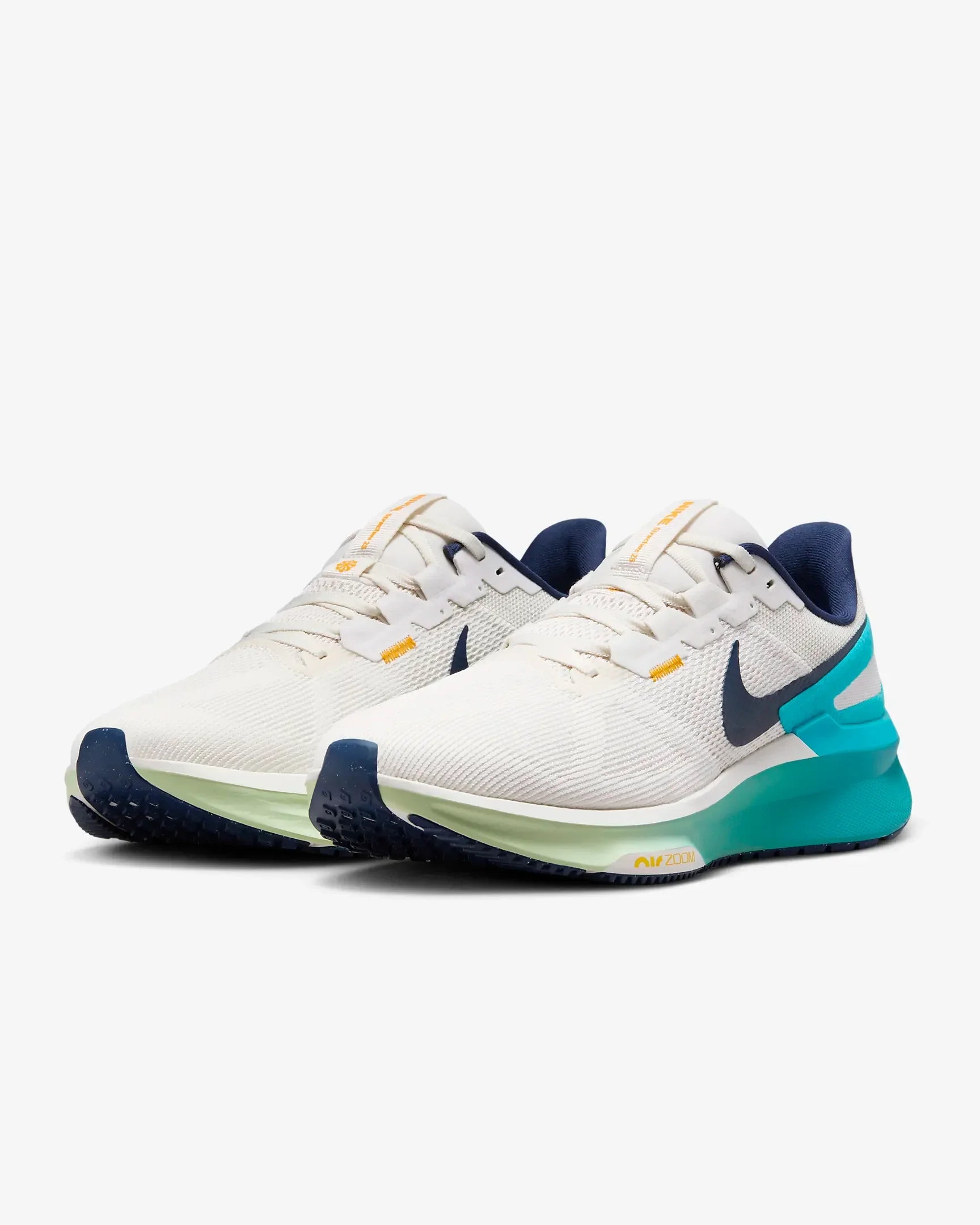 NIKE Structure 25 Men's Road Running Shoes - Phantom/Sundial/Sail/Midnight Navy