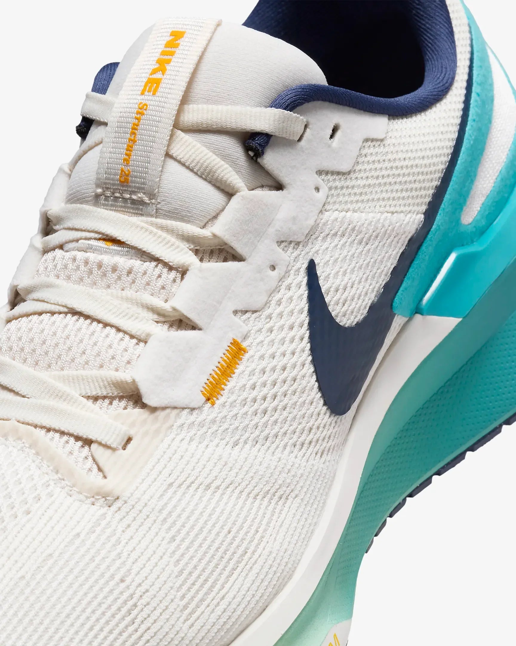 NIKE Structure 25 Men's Road Running Shoes - Phantom/Sundial/Sail/Midnight Navy