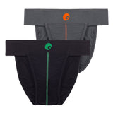 Neo Back Covered Supporter Black Grey P2