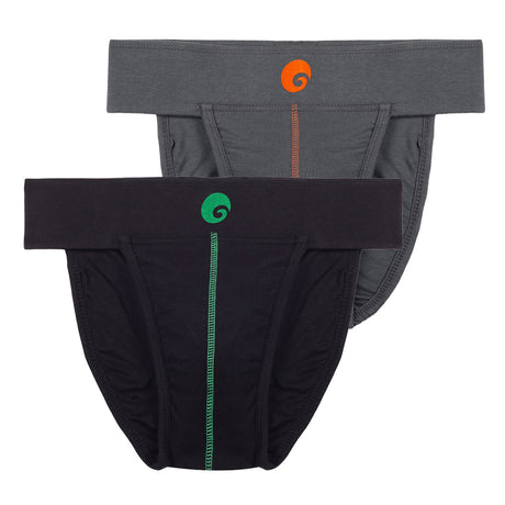 Neo Back Covered Supporter Black Grey P2 | Omtex