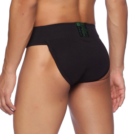 Neo Back Covered Supporter Black | Omtex