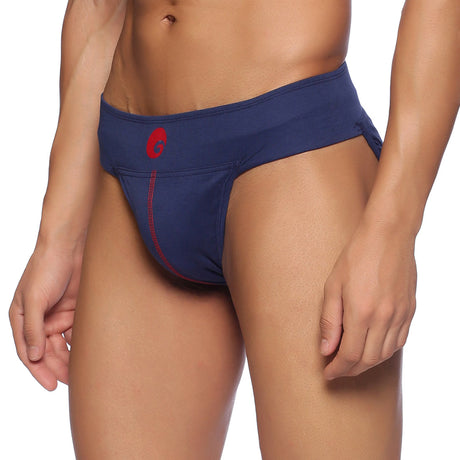 Neo Back Covered Supporter NavyBlue | Omtex