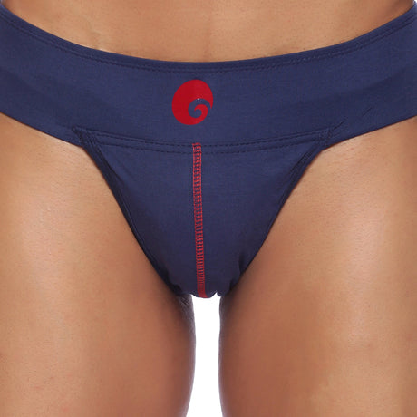Neo Back Covered Supporter NavyBlue | Omtex