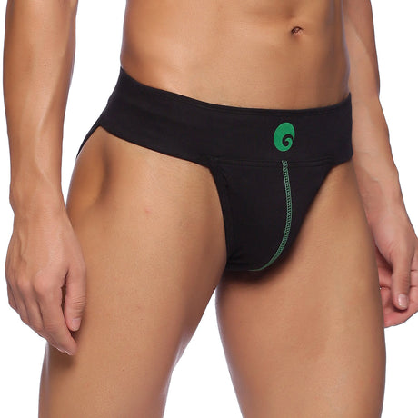 Neo Back Covered Supporter Black P2 | Omtex