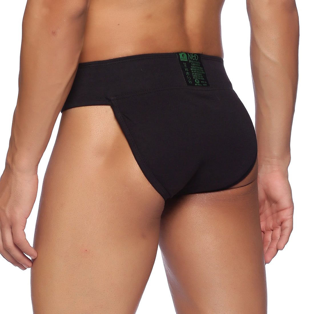 Neo Back Covered Supporter Black P2