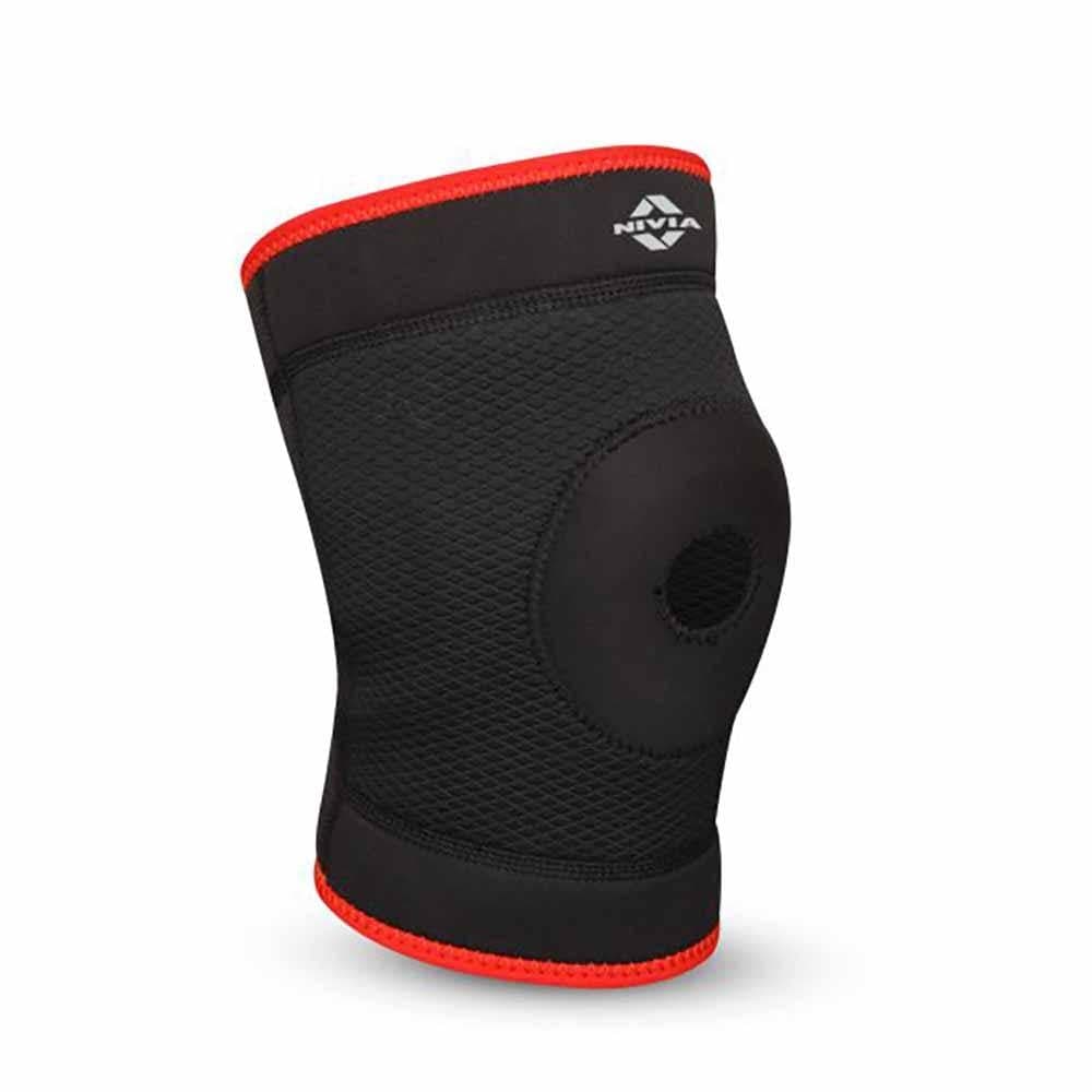 Nivia Sports Knee Support with Patella Hole Slip-In