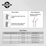 Nivia Sports Knee Support with Patella Hole Slip-In