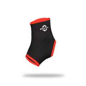 NIVIA Ankle Support Slip in , Ankle Sleeves, Braces or Wraps , For Stability & Joint Support  Available in S | M | L  & Black / Red Color , Used for All kind of impact Sports