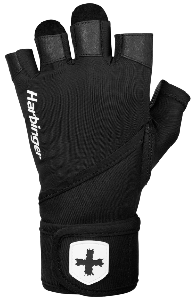 Harb New 2.0 Pro Wrist Wrap Gloves (Black) | Akka Brands / Vaultkicks