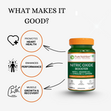 Nitric Oxide Booster  L-Arginine, L-Citrulline & Caffeine | 60 Veg Capsules