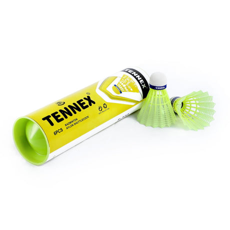 Badminton Plastic Shuttlecock (Pack of 6)