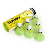 Badminton Plastic Shuttlecock (Pack of 6)