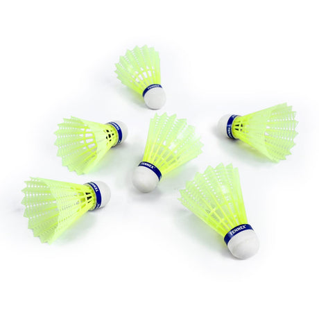 Badminton Plastic Shuttlecock (Pack of 6) | Tennex