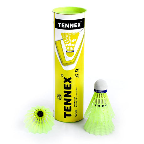 Badminton Plastic Shuttlecock (Pack of 6)