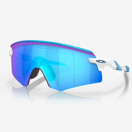 OAKLEY Encoder Sunglasses - Prizm Sapphire Lenses, Polished White Frame