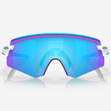 OAKLEY Encoder Sunglasses - Prizm Sapphire Lenses, Polished White Frame
