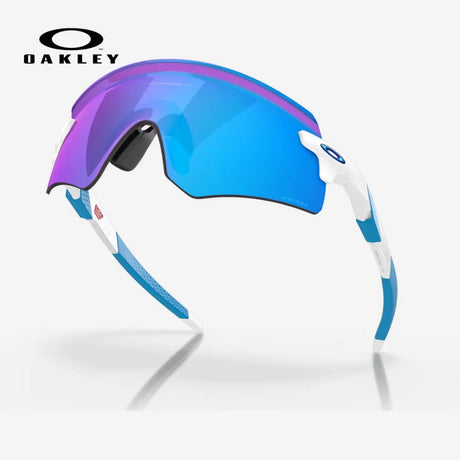 OAKLEY Encoder Sunglasses - Prizm Sapphire Lenses, Polished White Frame