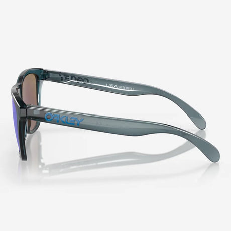 OAKLEY Frogskins™ Sunglasses - Prizm Sapphire Polarized Lenses, Crystal Black Frame