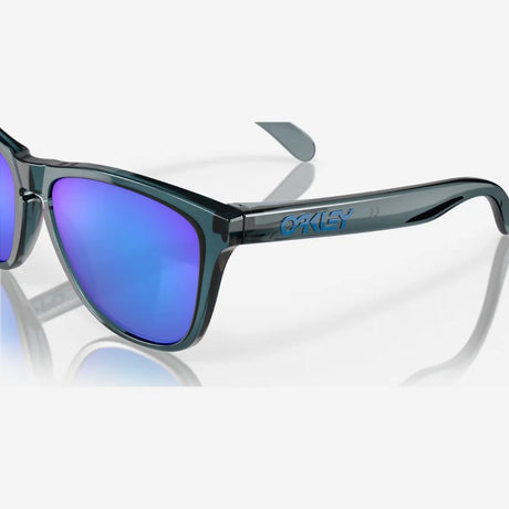 OAKLEY Frogskins™ Sunglasses - Prizm Sapphire Polarized Lenses, Crystal Black Frame