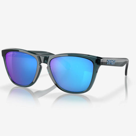OAKLEY Frogskins™ Sunglasses - Prizm Sapphire Polarized Lenses, Crystal Black Frame