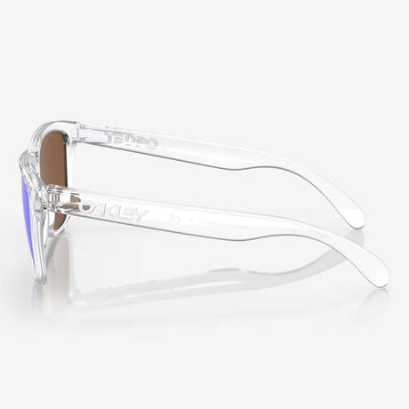 OAKLEY Frogskins™ Sunglasses - Prizm Violet Lenses, Polished Clear Frame