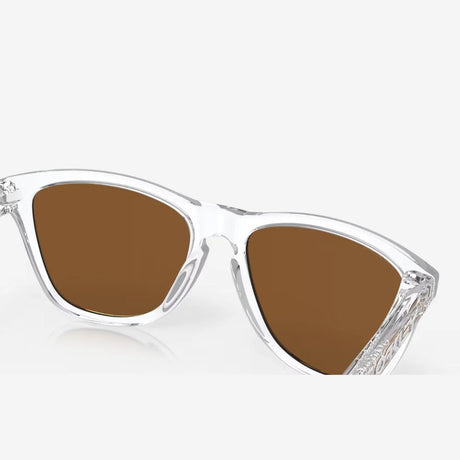 OAKLEY Frogskins™ Sunglasses - Prizm Violet Lenses, Polished Clear Frame