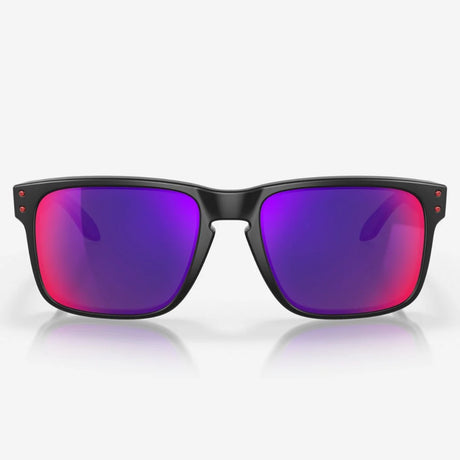 OAKLEY Holbrook™ Sunglasses - Red Iridium Lenses, Matte Black Frame