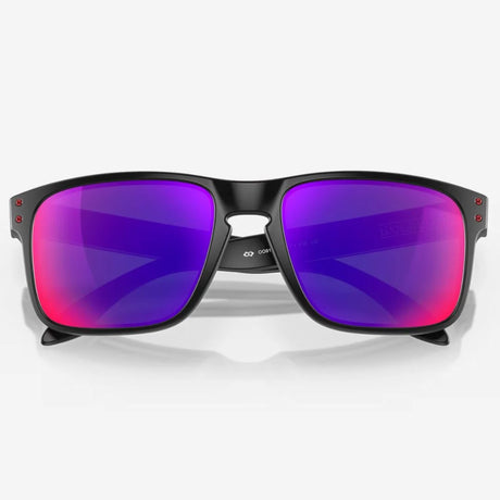 OAKLEY Holbrook™ Sunglasses - Red Iridium Lenses, Matte Black Frame