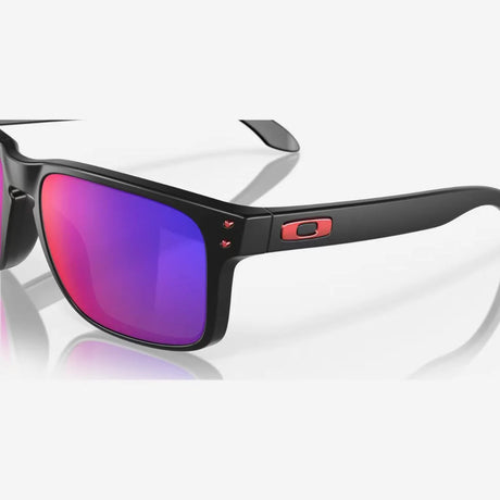 OAKLEY Holbrook™ Sunglasses - Red Iridium Lenses, Matte Black Frame