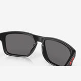 OAKLEY Holbrook™ Sunglasses - Red Iridium Lenses, Matte Black Frame